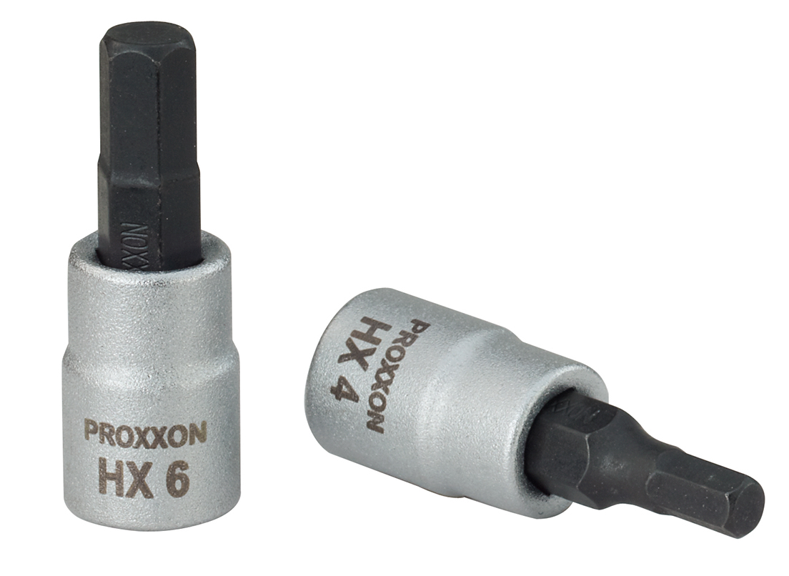 PROXXON 23743 Hlavice 1/4" zástrč. HX 3 mm