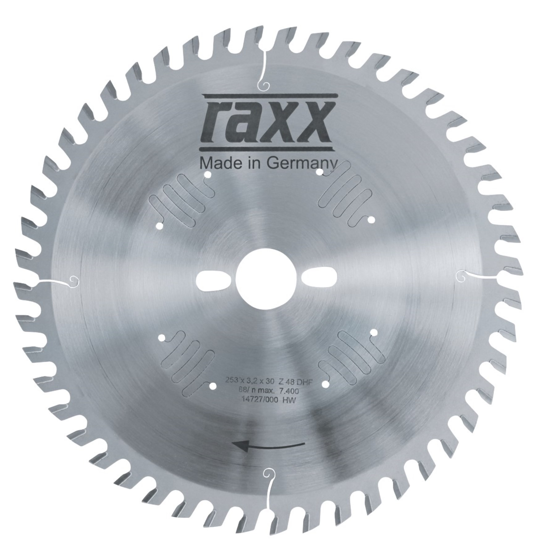 RAXX 1205047 kotouč k okružní pile HM 253x3,2x30 [ 63253300480060400 ]