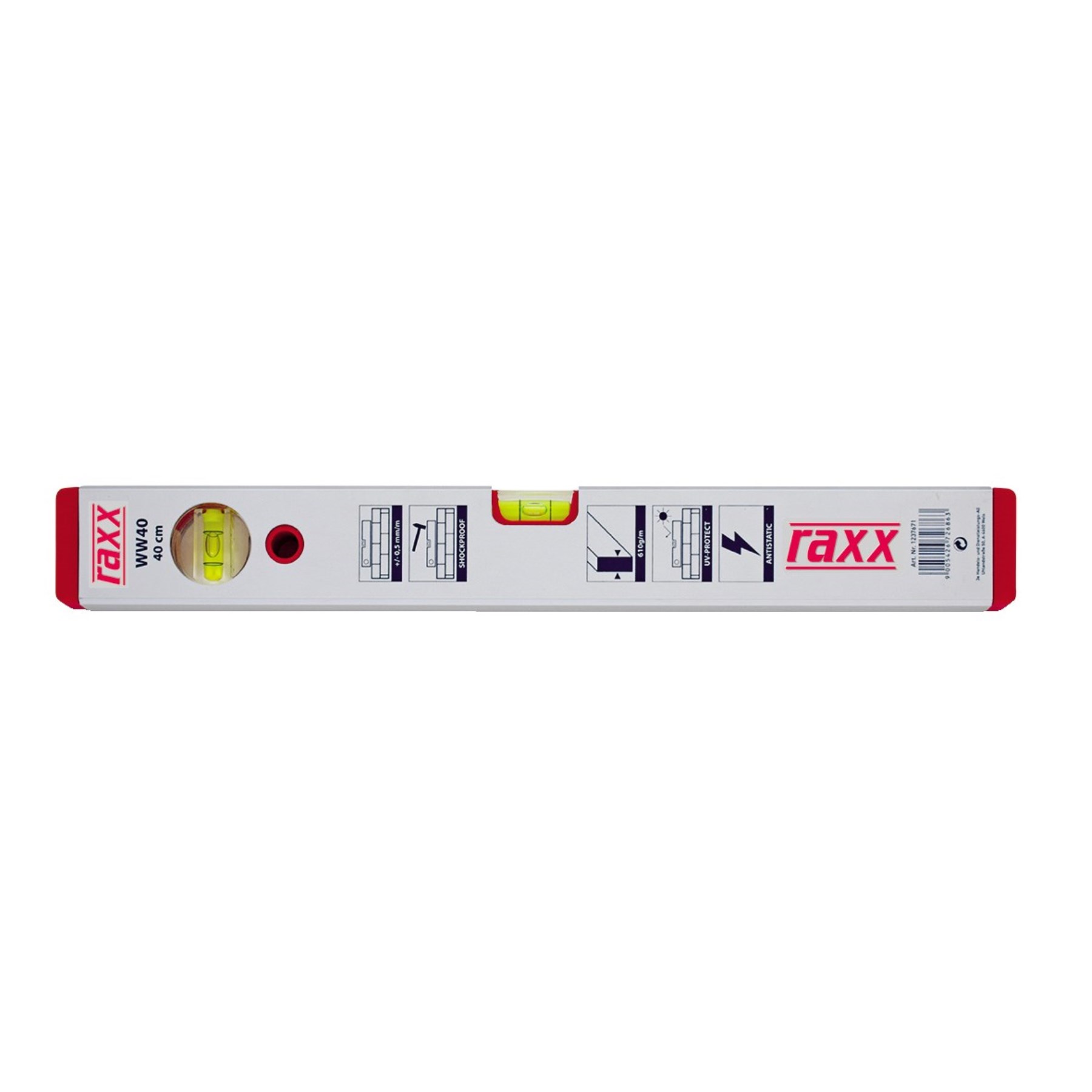 RAXX 1237680 hliníková vodováha WW200 [ LATE2M200 ]