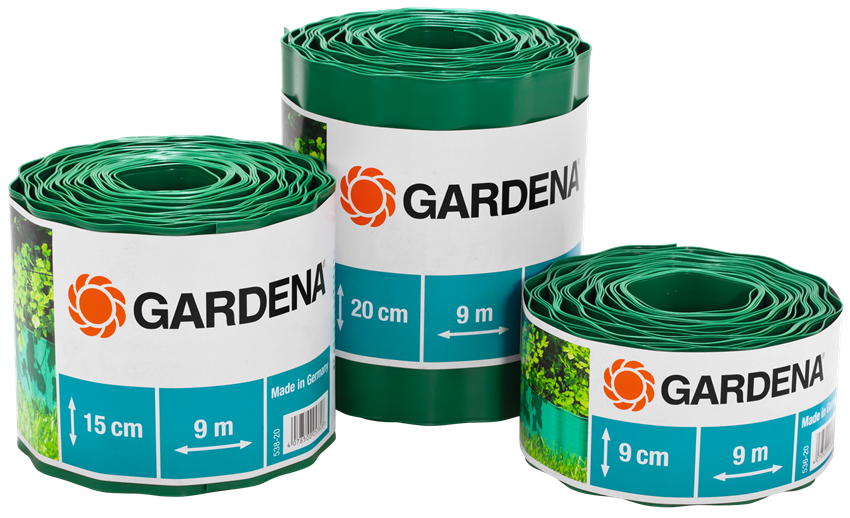 Gardena 0540-20 obruba trávníku, 20 cm výška / 9 m délka