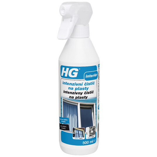 HG intenzivní čistič pro plasty, nátěry a tapety 500ml