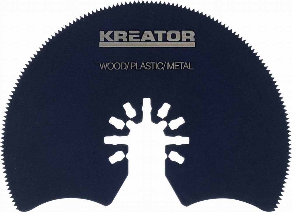 KREATOR KRT990021 Segmentový řezný kotouč 87 x 1,4 mm dřevo, plast, ocel