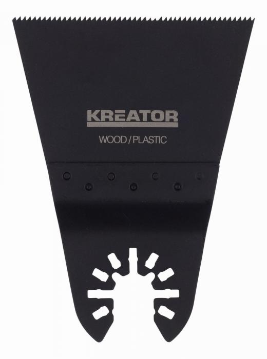 KREATOR KRT990014 řezný nůž na dřevo, plast 68 mm