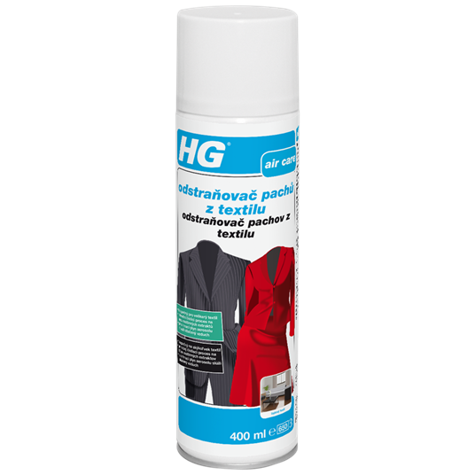HG odstraňovač pachů z textilu 400 ml