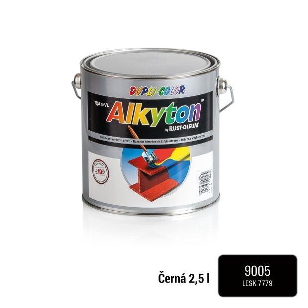RUST-OLEUM ALKYTON RAL9005 lesk 2,5l