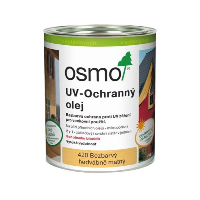 OsmoColor OSMO 420 UV Ochranný olej bezbarvý 0,75 L