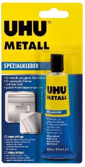 UHU METALL 30 g Kontaktní lepidlo pro lepení kovů a v kombinaci s jinými materiály