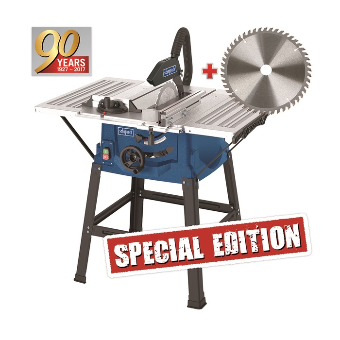 Scheppach HS 100 S Special edition - stolová pila + kotouč pro jemné řezy