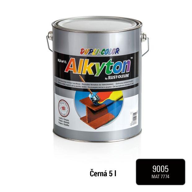 RUST-OLEUM ALKYTON RAL9005 mat 5l