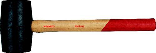 KENNEDY Palice pryžová 65 mm s rukojetí Hickory