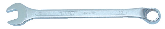 KENNEDY Klíč očkoplochý Cr-V DIN3113B 6mm zahnutý
