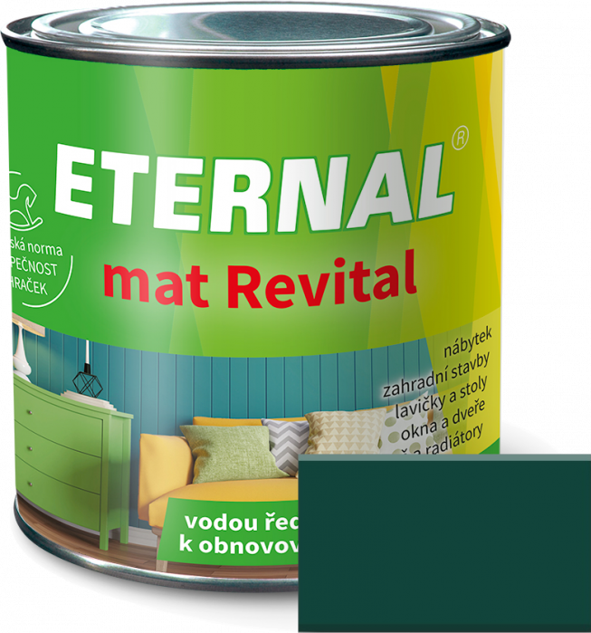 AUSTIS ETERNAL mat Revital 0,35 kg zelená RAL 6005