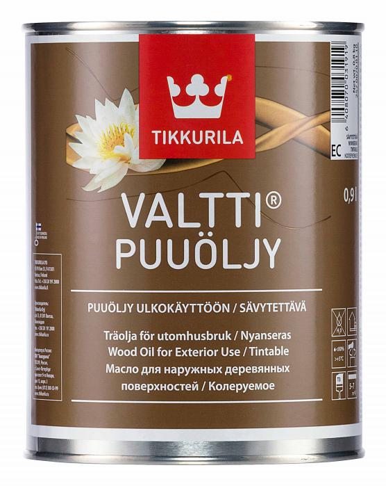 Tikkurila VALTTI WOOD OIL/PUUÖLJY 0,9 L