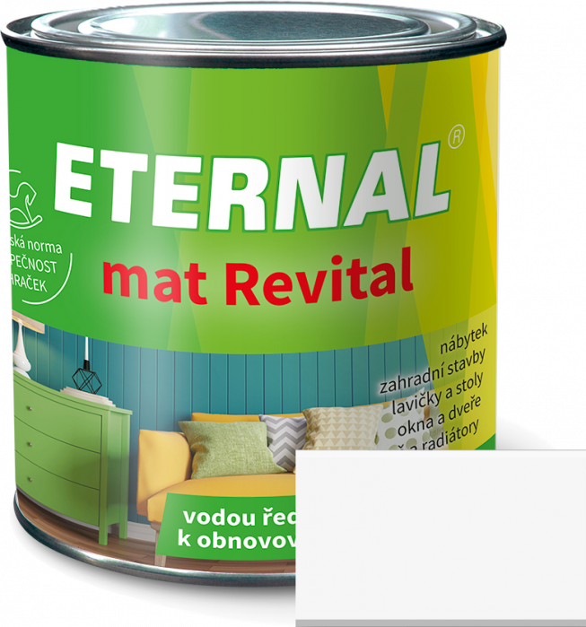 AUSTIS ETERNAL mat Revital 0,1 kg bílá RAL 9003