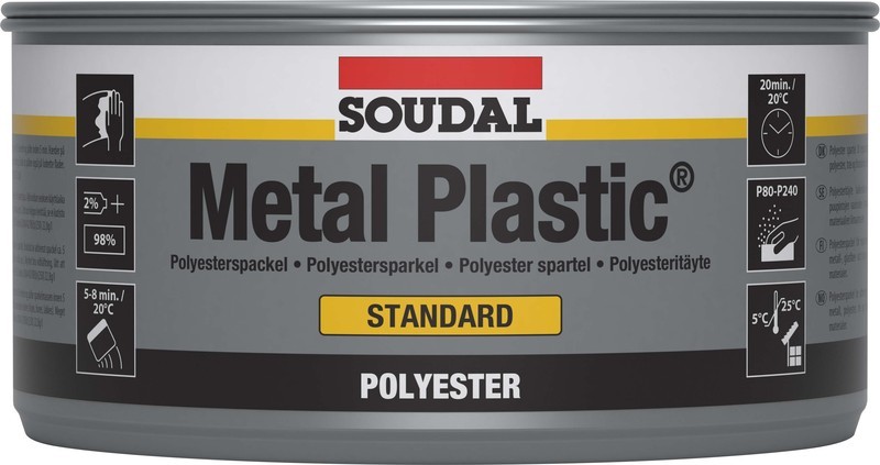 SOUDAL Metal Plastic standard 250g