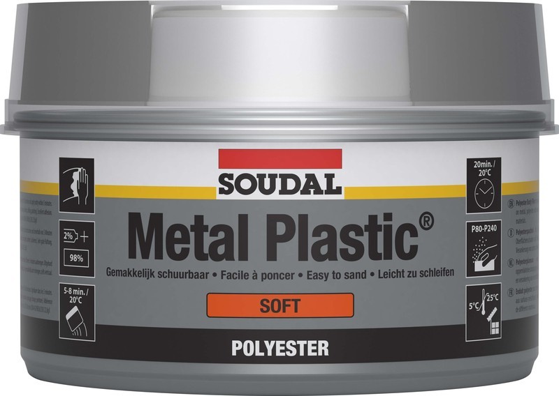 SOUDAL Metal Plastic soft 1kg