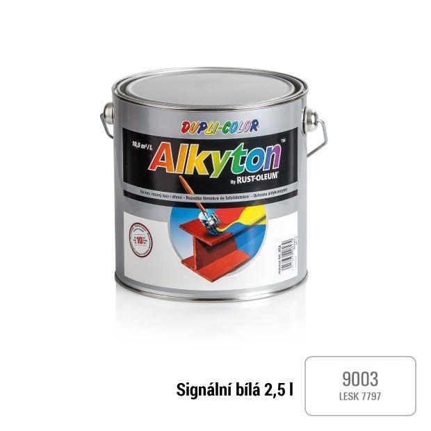 RUST-OLEUM ALKYTON RAL9003 lesk 2,5l