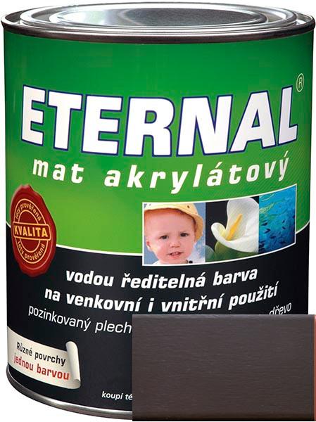 AUSTIS ETERNAL mat akrylátový 0,7 kg tmavě hnědá 09