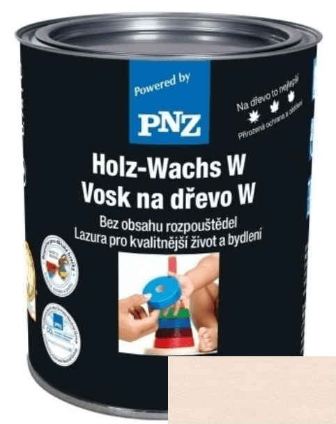 PNZ Vosk na dřevo W antikweiß / starožitná bílá 2,5 l