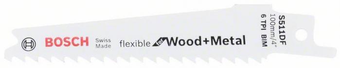 BOSCH 2608657722 pilový plátek do pily ocasky S 511 DF Flexible for Wood and Metal