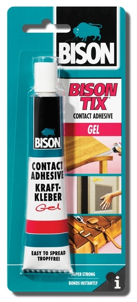 Bison Tix Gel 50ml blistr - Kontaktní lepidlo gelové