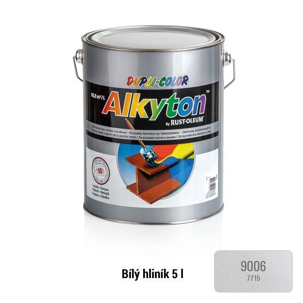 RUST-OLEUM ALKYTON RAL9006 lesk 5l