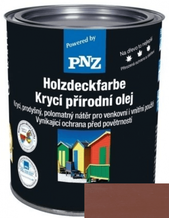 PNZ Krycí přírodní olej zeder-rotholz / cedr-sekvoje 2,5 l