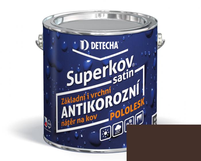 Detecha SUPERKOV SATIN 5kg hnědý (čokoláda) RAL 8017