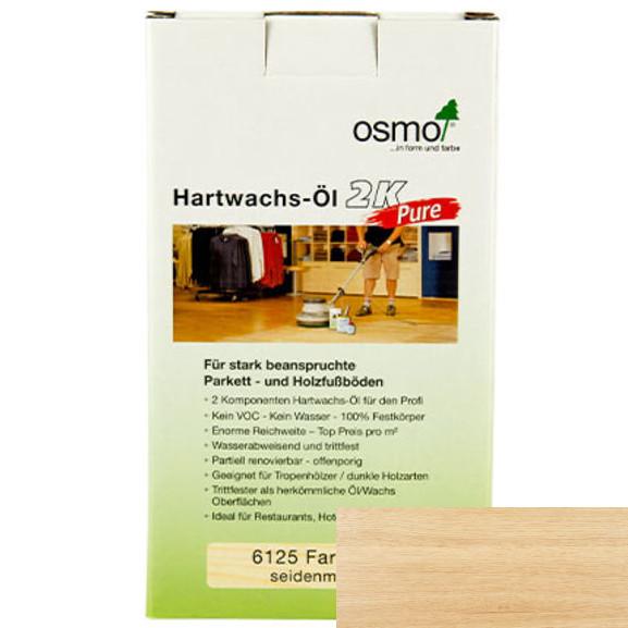 OsmoColor OSMO 6125 Tvrdý voskový olej 2K Pure 1 L