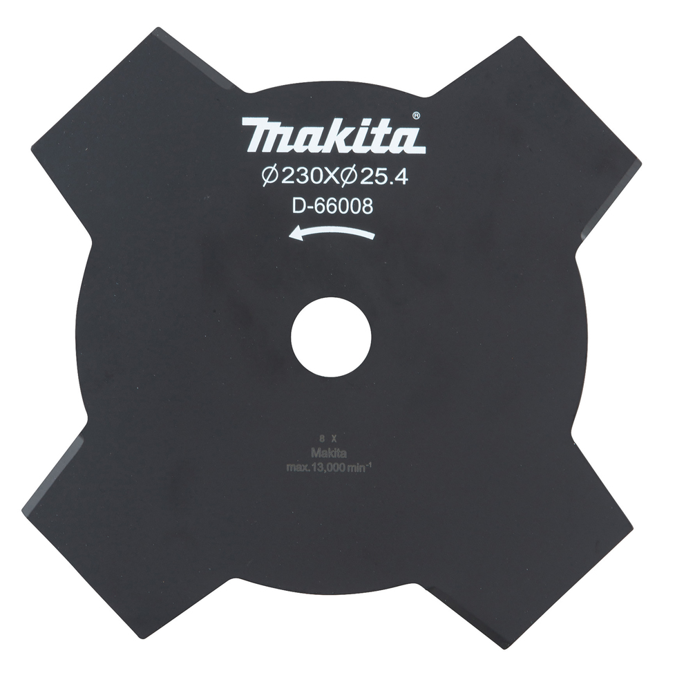 Makita D-66008 nůž žací 4 zubý 230x25,4x1,8mm=oldB14118