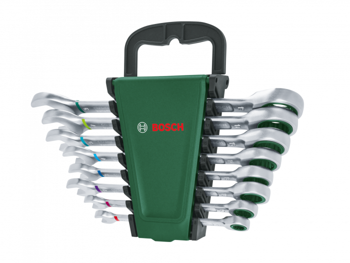 Bosch 1600A027PS Sada ráčnových kombinovaných klíčů 8 kusů
