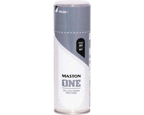 Maston Spraypaint ONE - Primer Grey 400ml univerzální základ ve spreji pro různé povrchy
