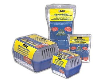 UHU pohlcovač (odvlhčovač) vlhkosti dehumidifier / 1000g box, ochrana majetku před vlhkostí