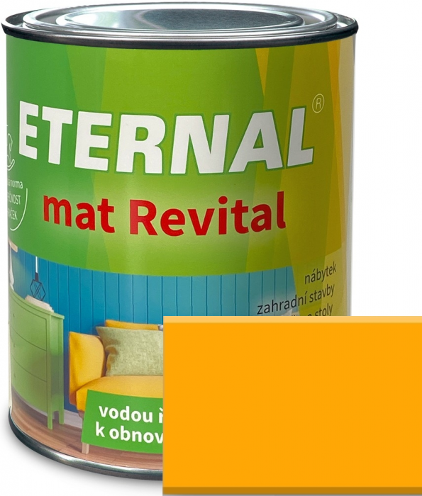 AUSTIS ETERNAL mat Revital 0,7 kg žlutá RAL 1028