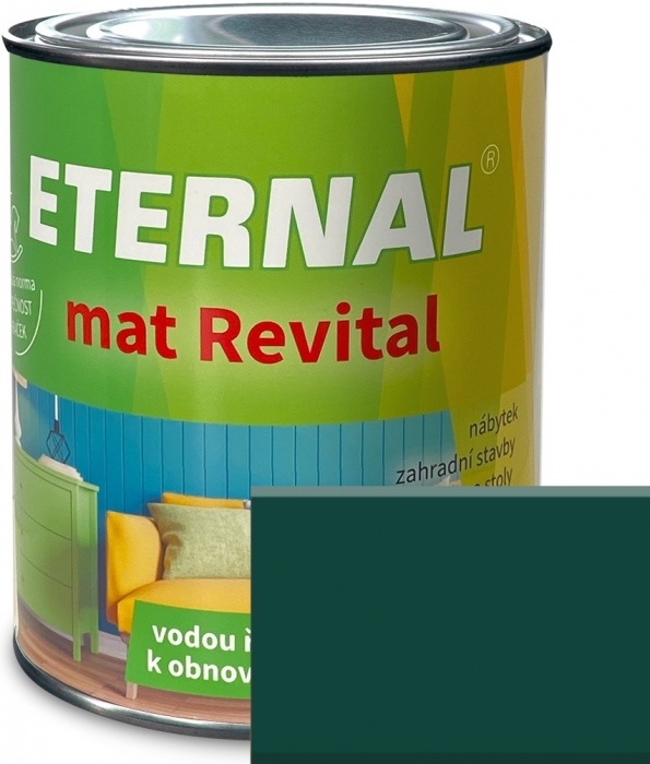 AUSTIS ETERNAL mat Revital 0,7 kg zelená RAL 6005