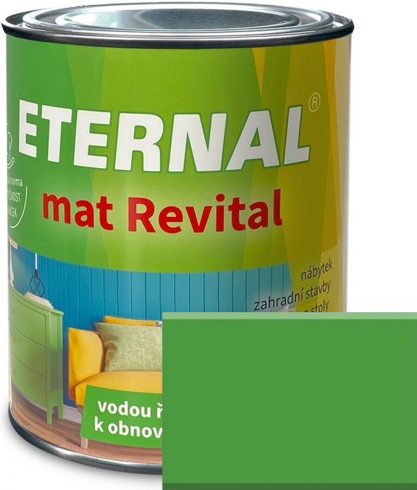 AUSTIS ETERNAL mat Revital 0,7 kg žlutozelená RAL 6018