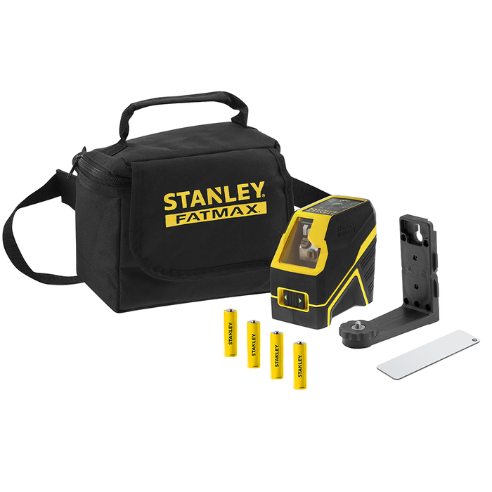 Stanley FMHT77586-1 FatMax® křížový laser, alkalické baterie, zelený paprsek