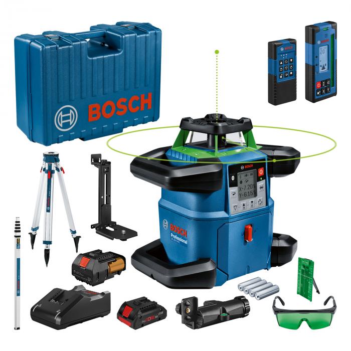 Bosch GRL 650 CHVG EU + BT 170 HD + GR 500 Stavební rotační laser