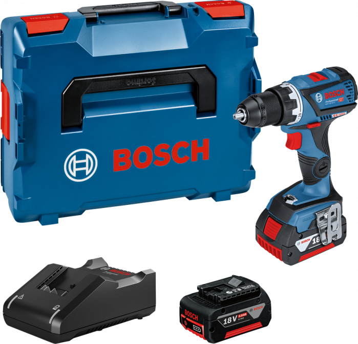 Bosch GSR 18V-60 C (2x5,0 Ah) Aku vrtací šroubovák