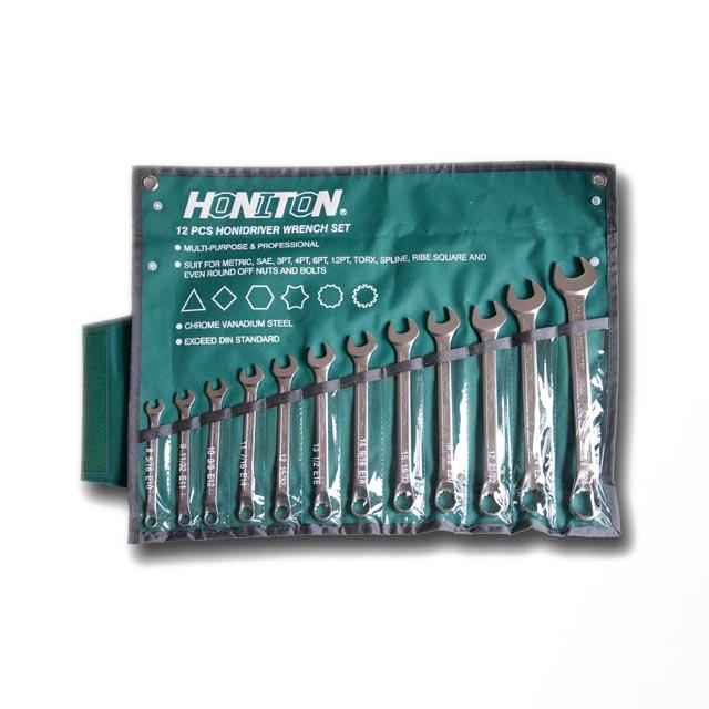 HONITON HCW11512 Sada očkoplochých klíčů 12dílů v textilním obalu
