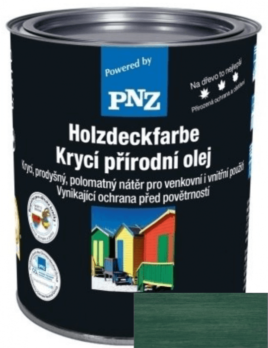 PNZ Krycí přírodní olej tannengrün / jedle zelená 0,25 l