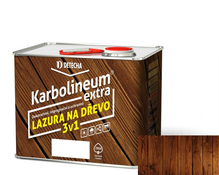 Detecha KARBOLINEUM EXTRA 3,5kg kaštan