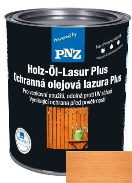 PNZ Olejová lazura PLUS lärche / modřín 0,75 l