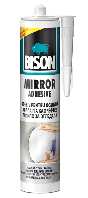 Bison Mirror 430ml kartuše - Speciální lepidlo na zrdcadla