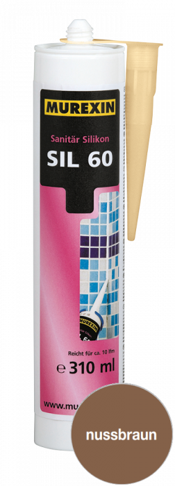 Murexin Silikon sanitární SIL 60 nussbraun 310 ml