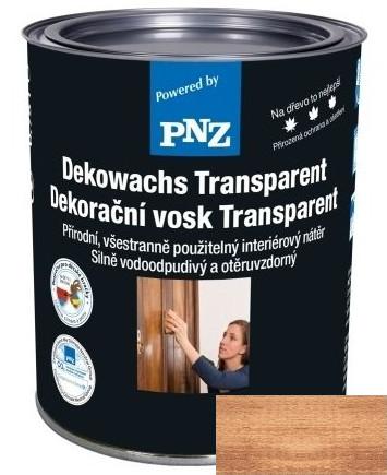 PNZ Dekorační vosk transparent nussbaum / ořech 2,5 l