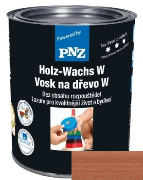 PNZ Vosk na dřevo W nussbaum / vlašský ořech 10 l