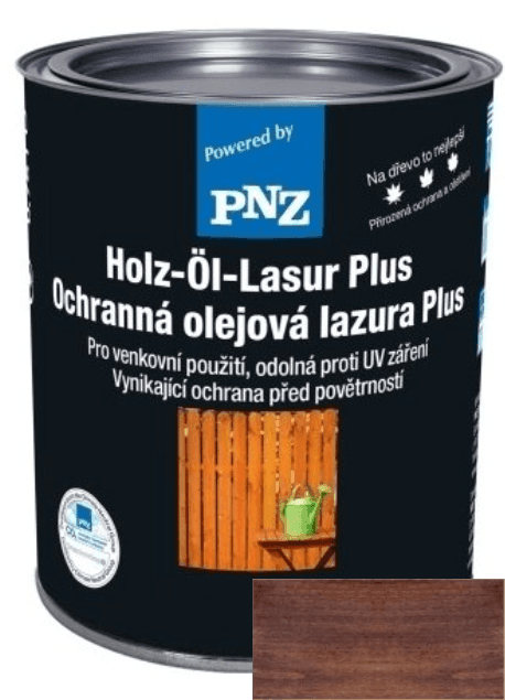 PNZ Olejová lazura PLUS palisander / palisandr 0,75 l