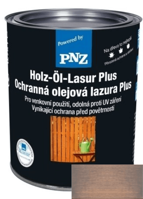 PNZ Olejová lazura PLUS patina / patina 0,75 l