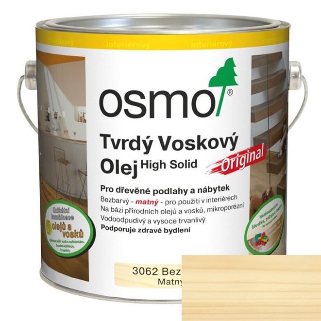 OsmoColor OSMO 3062 Tvrdý voskový olej Original 10 L